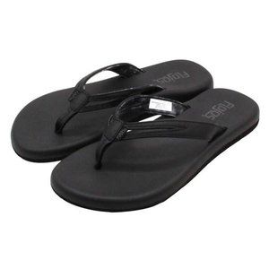 Flojos Ladies' Flip Flop Black NEW